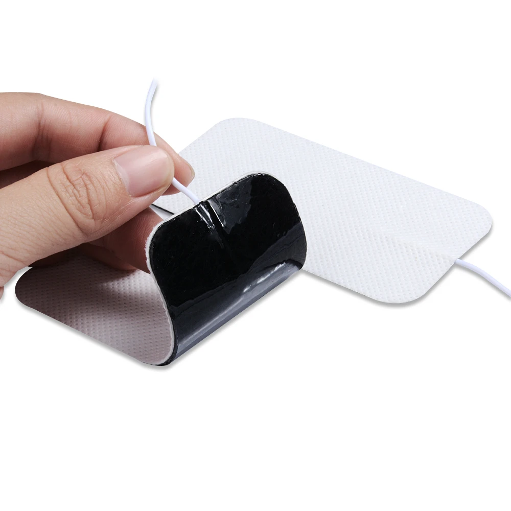 10 Pairs TENS Electrodes Pads With Conductive Gel Size 5cm*10cm With Standard 2.0mm Connect For TENS/EMS Units