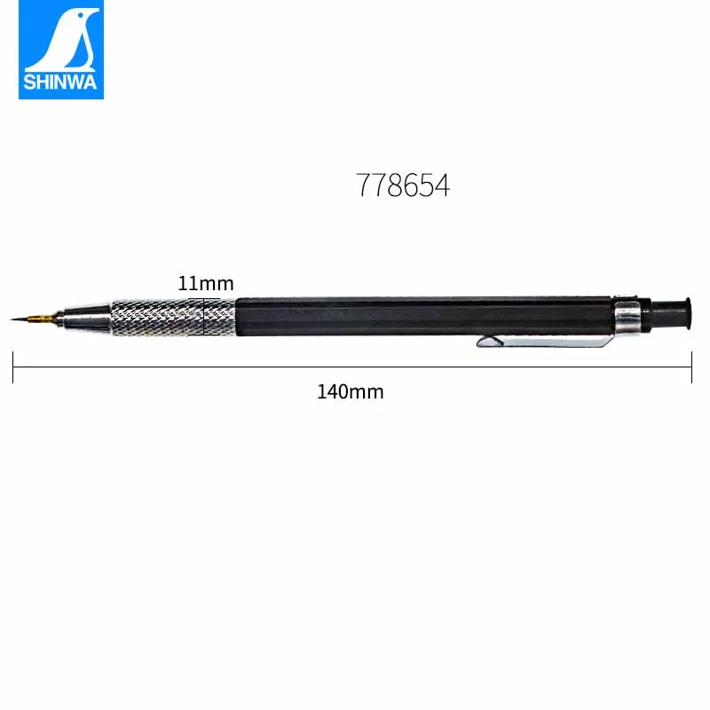 SHINWA Steel Scribe Needle Marker tile knives Drawing needle fitter tool alloy Steel Plate Mark Needle Punch