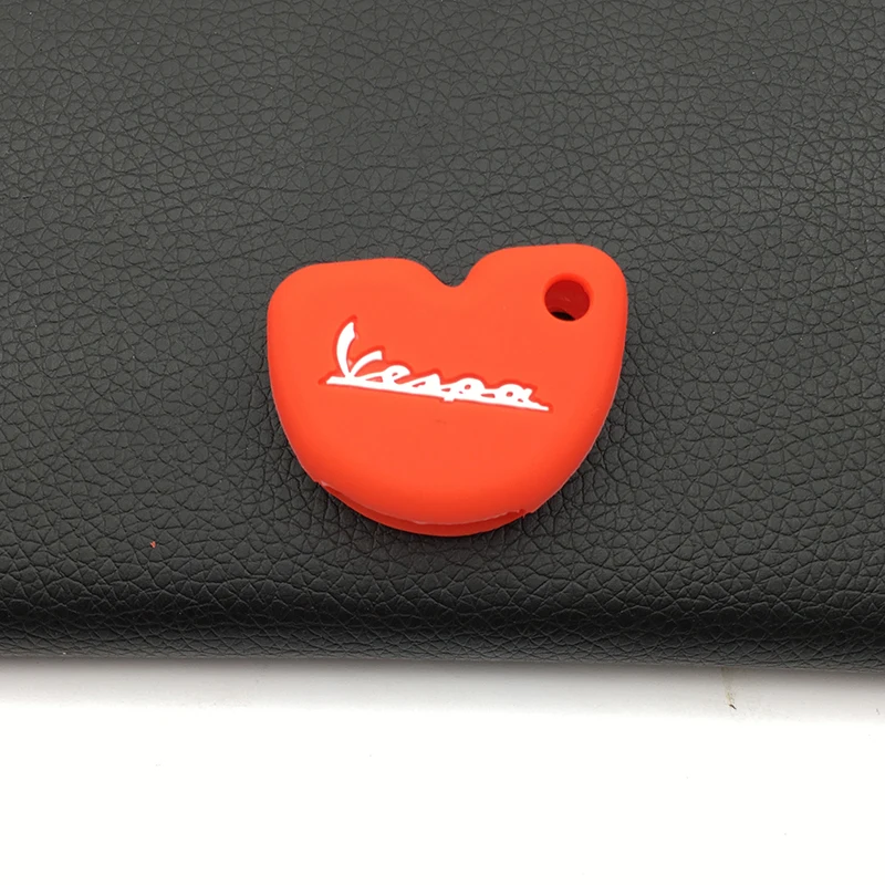 2018 Hot Sale Silicone Rubber Key Case Cover for Vespa Enrico Piaggio GTS300 946 LX150 Fly 125 3vte Gts 200 Motorcycle Key Bag