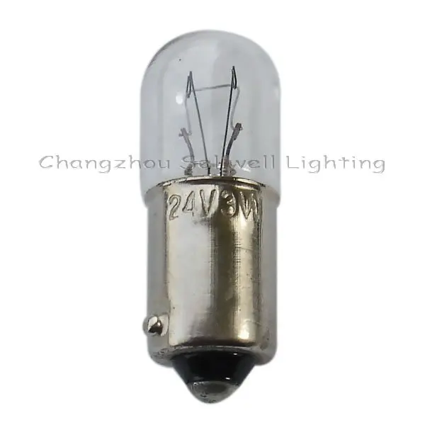 

Miniature Lamp Bulbs Lighting Ba9s T10x28 24v 3w Ce A089