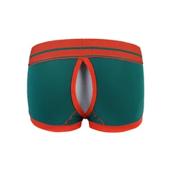 Wang Jiang-Boxer à Dos Ouvert pour Homme, Sous-Vêtement Sexy, Pochettes Mathiées, Sac pour Pénis, Culotte Gay