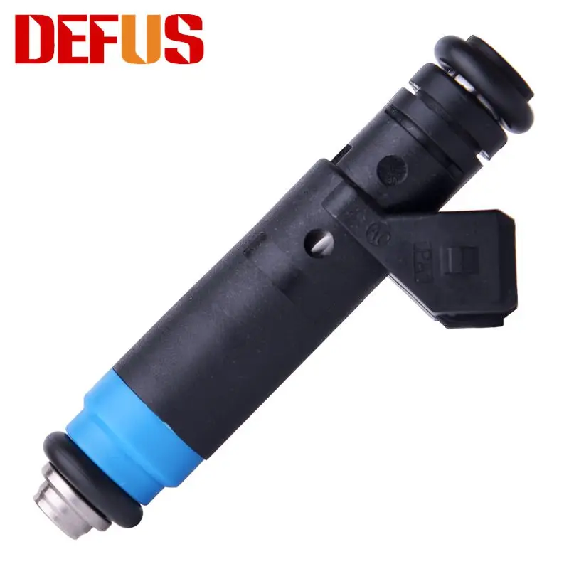 DEFUS NEW 6X Fule Injectors OEM F127B00418 1500CC High Impedance 140lb EV1 Nozzle Fuel Injection For V8 LT1 LS1 LS6 Flow Matched