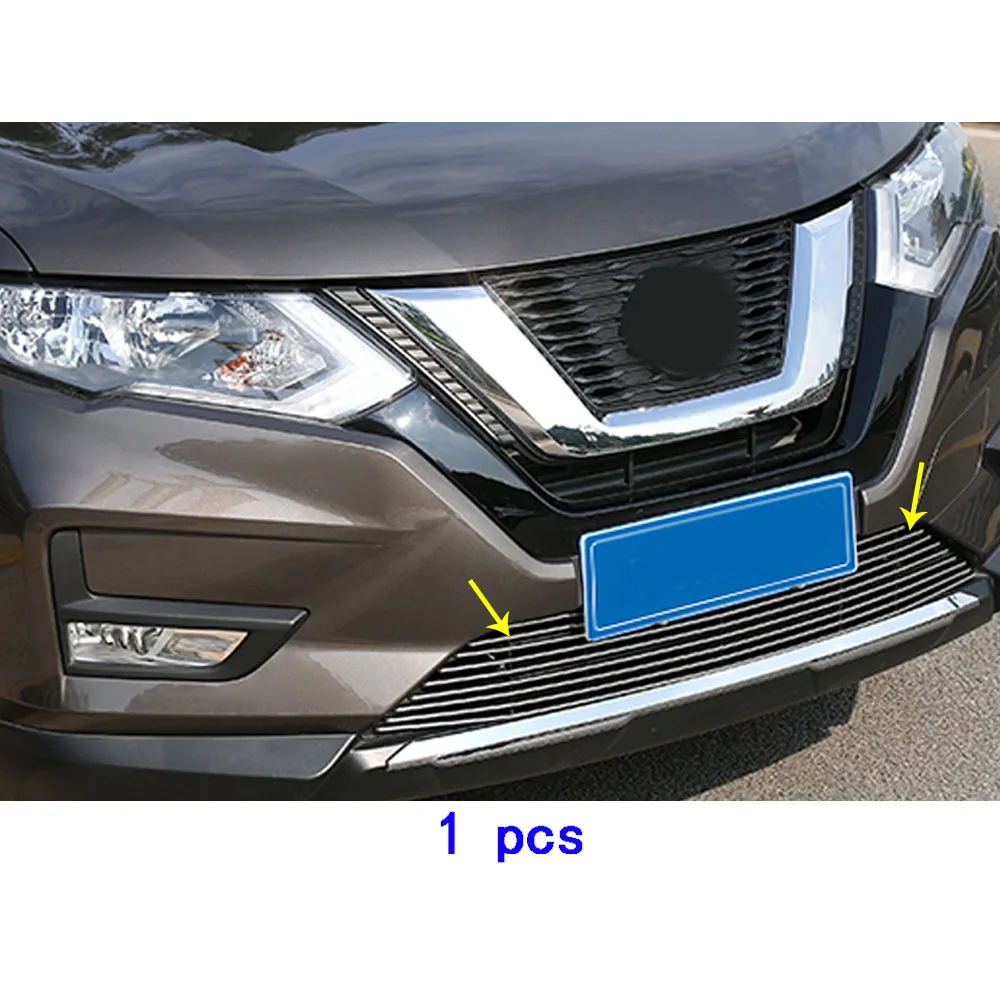 Car Frame Cover Stick Detector Trim Racing Grid Grill Grille For Nissan X-Trail T32/Rogue 2014 2015 2016 2017 2018 2019 2020