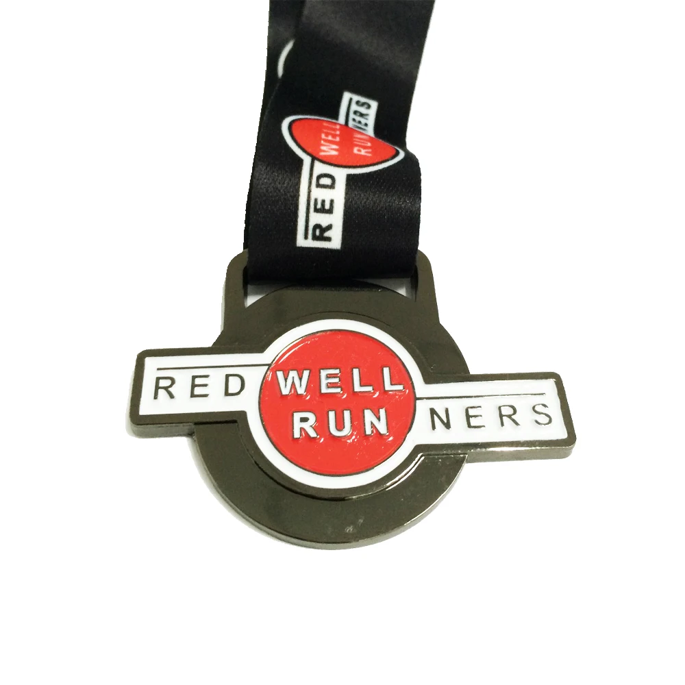 Customized Enamel Medal for Souvenir, Marathon Medal, 60 mm