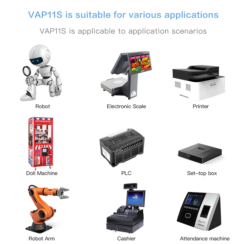 VONETS  VAP11S mini engineering bridge wifi relay routing ap amplification network port expansion IoT wireless to cable