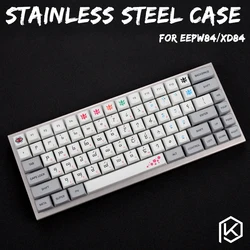 stainless steel bent case for xd84 eepw84 custom keyboard acrylic panels acrylic diffuser