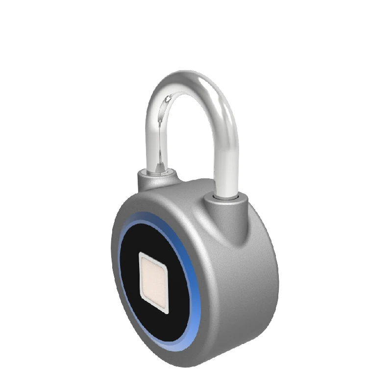 Mini Bluetooth Lock Phone APP Waterproof Keyless Fingerprint Lock Unlock Anti Theft Padlock Door Lock For IOS Android