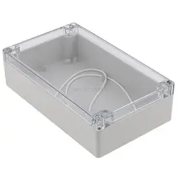 200mmx120mmx56mm Transparent Cover Waterproof Junction Box Connecting Box Enclosure