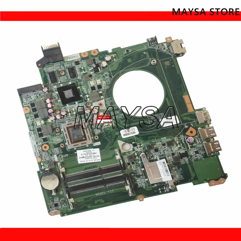 

DAY21AMB6D0 REV:D laptop motherboard 778258-501 FOR HP PAVILION 15-P series mainboard notebook PC M260 A10-7300M 2G