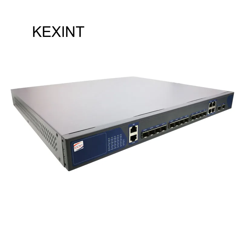 KEXINT  8ports GPON OLT WITHOUT  Modules with Management  match with ONU ZTE   Fiberhome