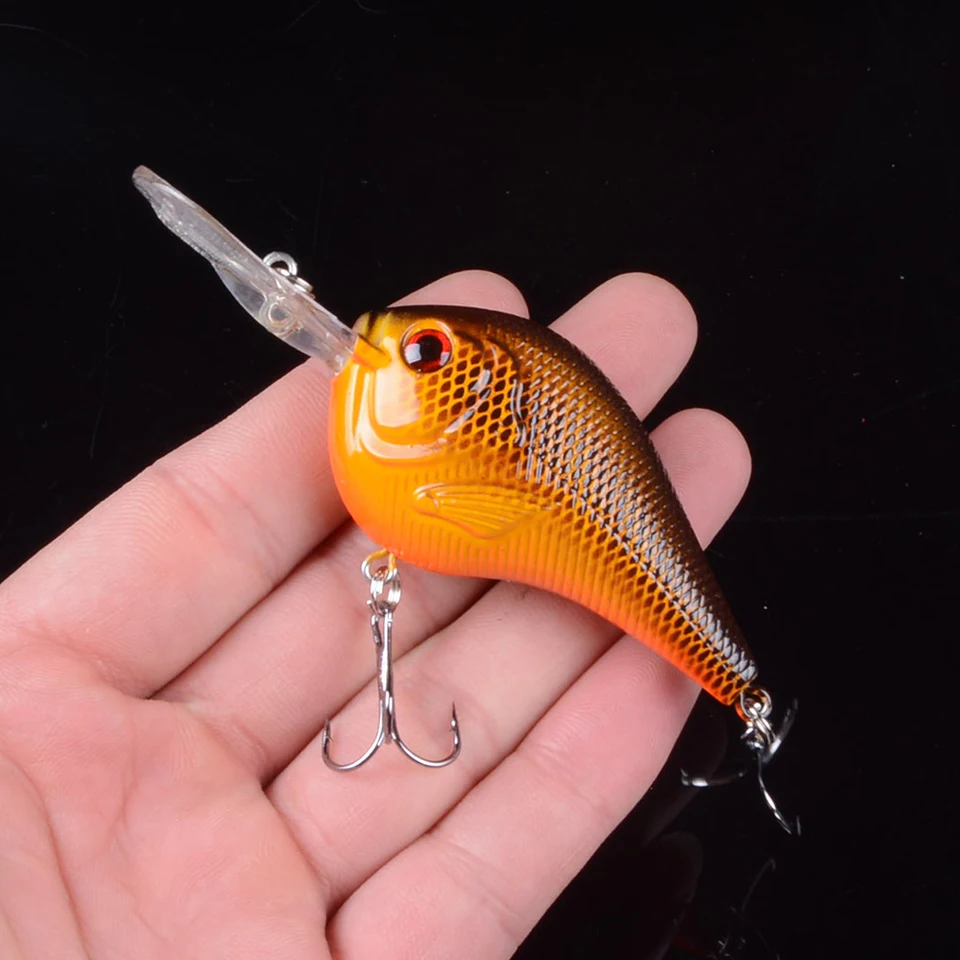 1 sztuk korba Fishing Lure twarde sztuczne przynęty 9.5cm/10.8g Crankbait Jerkbait Wobbler wędkarskiego dobre Treble haki Tackle