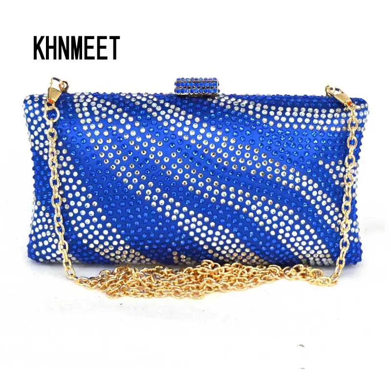 

new fashion stripe ladies designer clutch famous brand women sky blue clutch bag designer handbags evening bags Purse 06