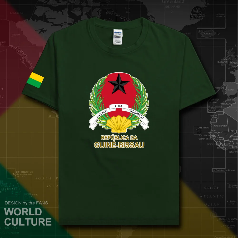 Republic of Guine Bissau Guinean Bissau GNB men t shirt fashion 2019 jersey nation team cotton t-shirt fitness summer tees 20