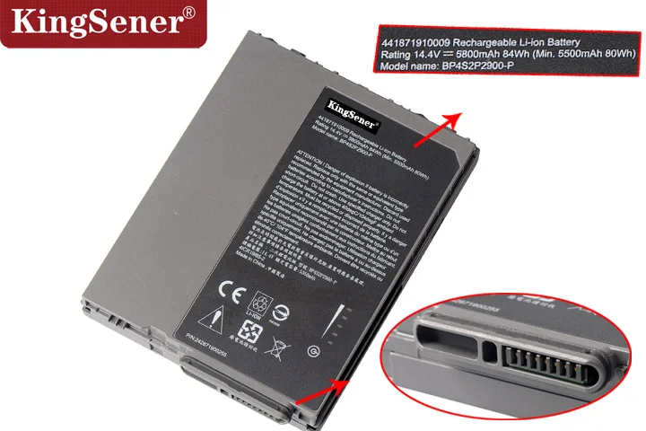 Imagem -02 - Kingsener-bateria para Notebooks Modelo Novo para Getac Rx10 Material Robusto Anos de Garantia 14.4v 5800mah 84wh