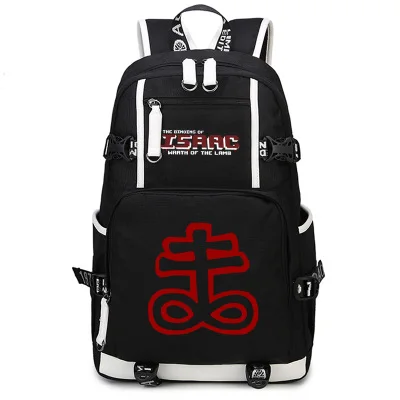 The Binding of Isaac School Backpack Bags Laptop Shoulder School Travel Bags Teenagers Rucksack Gift