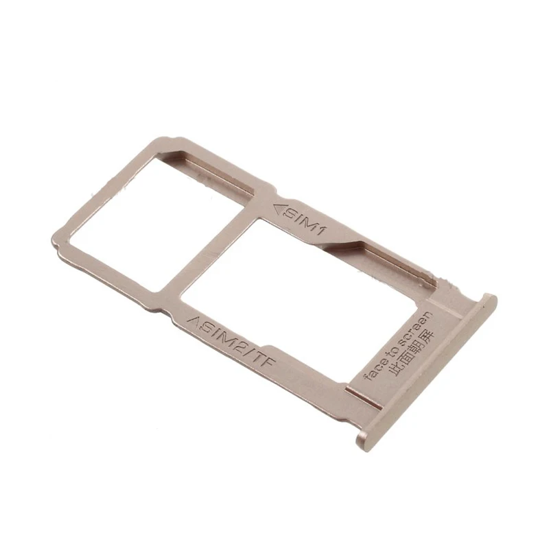 

CFYOUYI SIM Card + MicroSD Card Tray Holder Slot for Oppo R9 Plus - Rose Gold/Gold