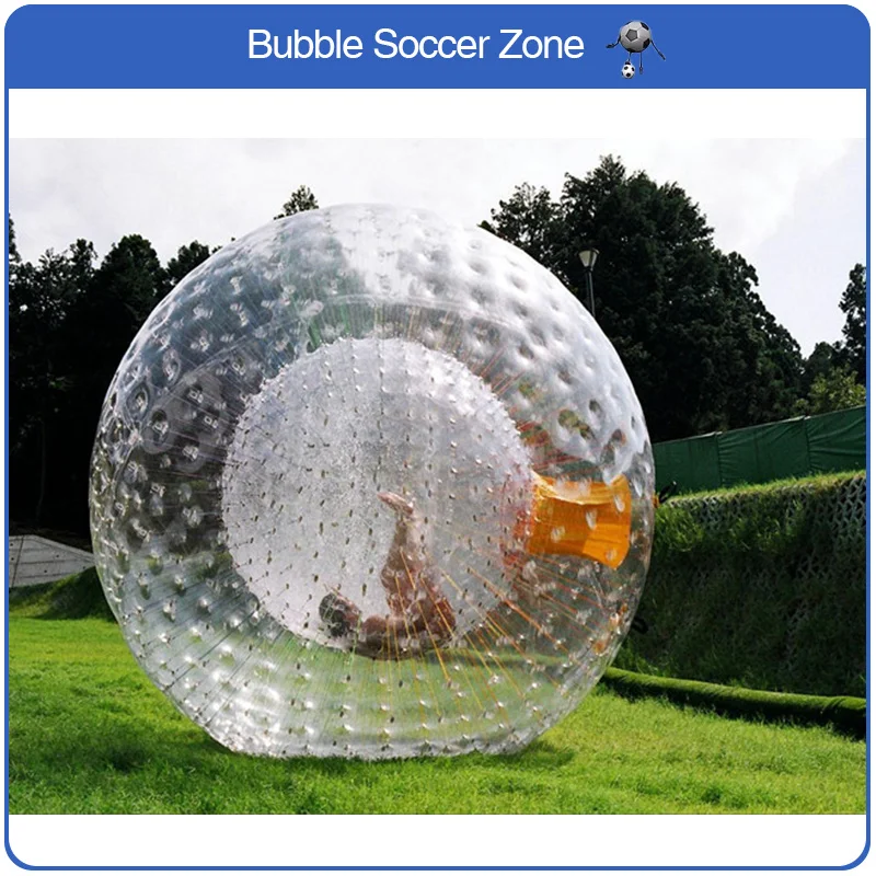 

Free Shipping 2.5m Dia Large Inflatable Body Zorb Ball Air Human Hamster Ball Inflatable Rolling Zorb Ball