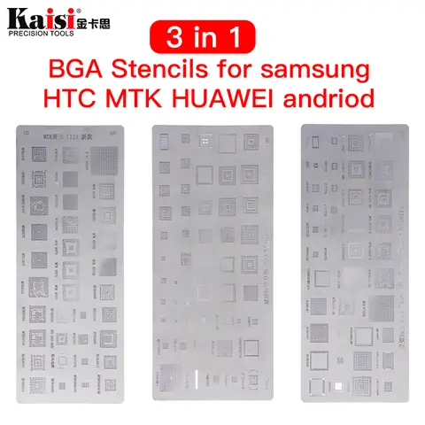 Universal BGA Stencil Kit for Android Devices Kaisi