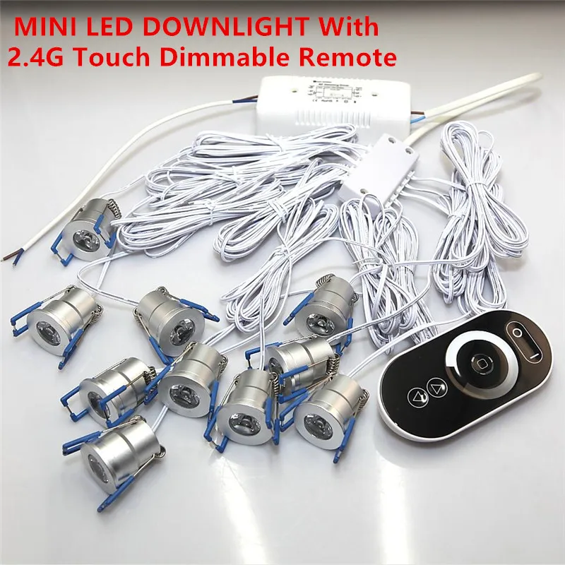 

10pcs/lot Dimmable 3W Mini led cabinet light AC85-265V mini led spot downlight include led drive CE ROHS ceiling lamp mini light