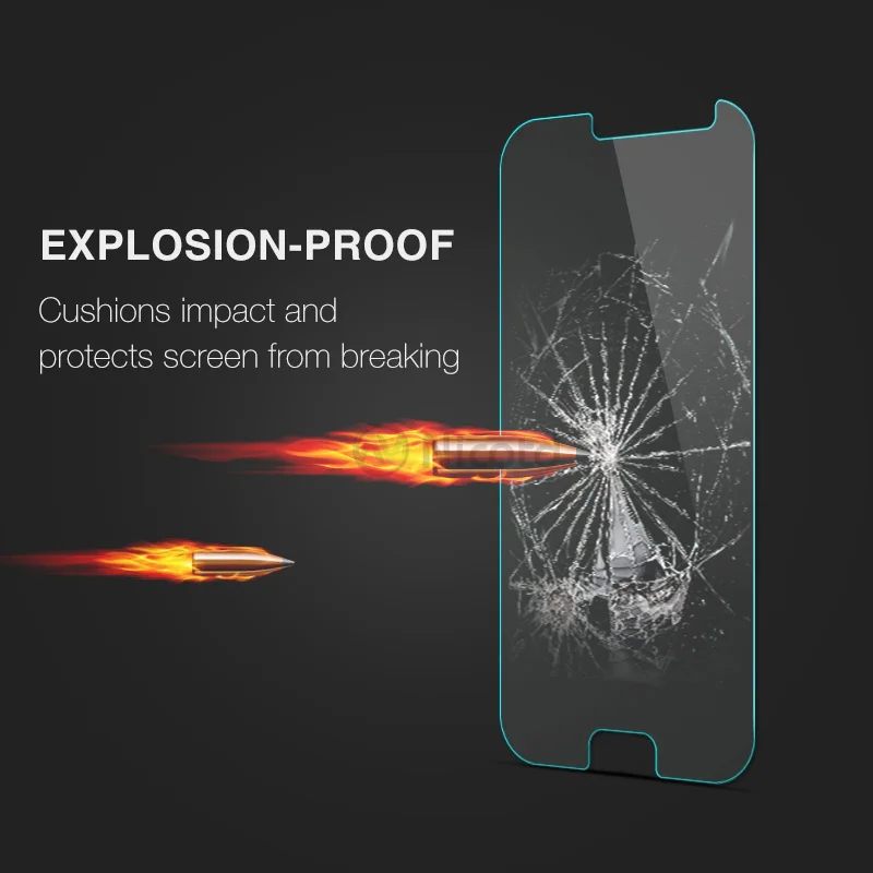 Nicotd Tempered Glass Screen Protective Film For Samsung Galaxy J7 2017 J730F/DS J730FM/DS 9H 2.5D Glass Screen Protector Film
