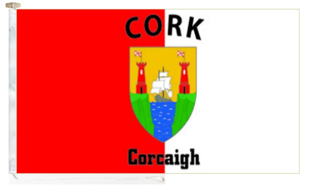 90*150cm County Cork Flag Irish State County Flag