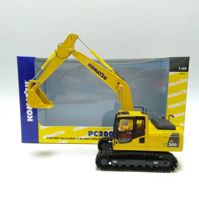 

DieCast Toy Model 1:50 Scale Komatsu PC200-8 Hydraulic Excavator Engineer Machinery Construction Vehicles for Decoration,Gift