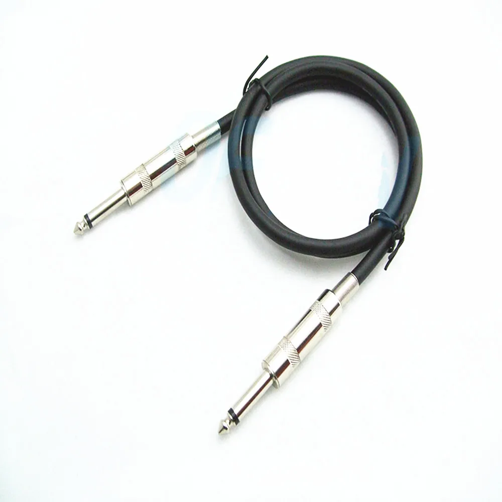 6.5/6.35/6.3 to 6.5/6.35/6.3 mono track cable toward male to male mono audio line cables Audio equipment Signal lines