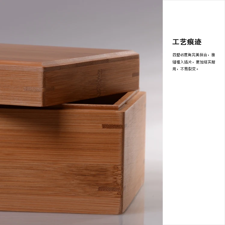 Wooden Box for Storage Tea, Left Packing Gift