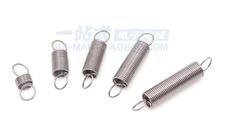 15 Ressorts De Traction – 30 Mm Longueur Libre, Diamètre Extérieur 8 Mm, Fil 1,0 Mm, Pour Bricolage Et Réparations
