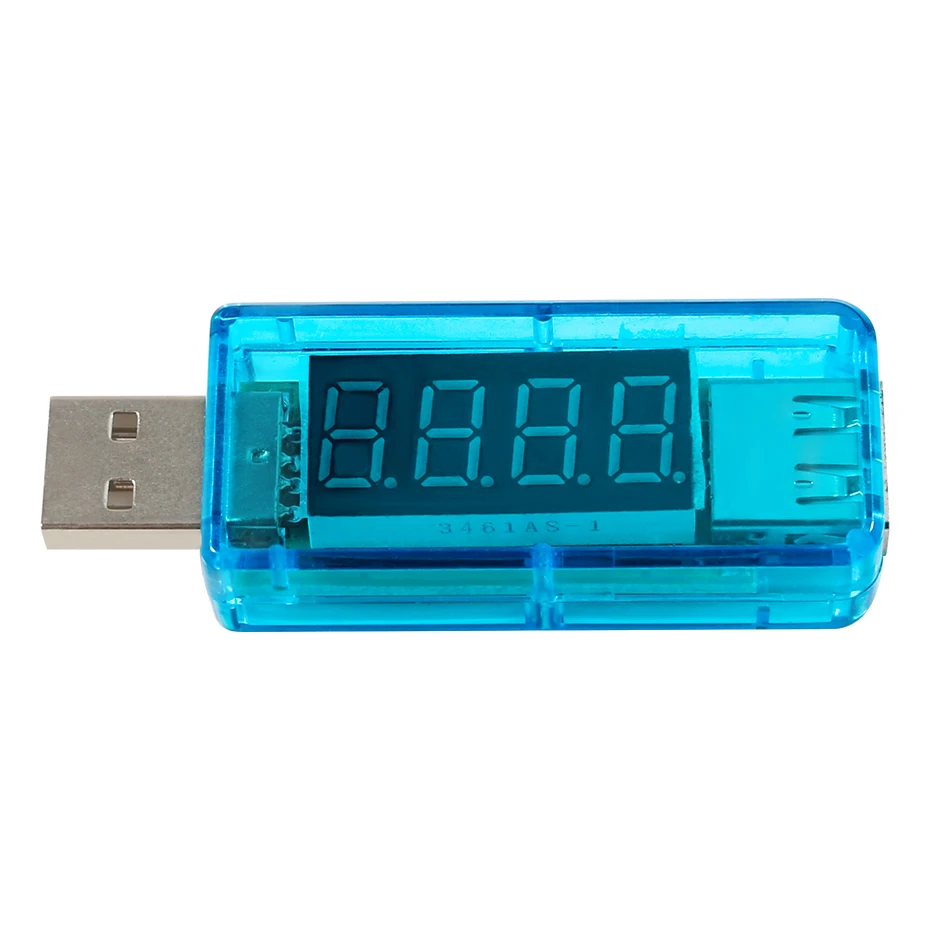 USB Voltmeter Ammeter Smart , Electronics Digital Mobile Power Charging Current Voltage Tester Meter Mini USB Charger Doctor