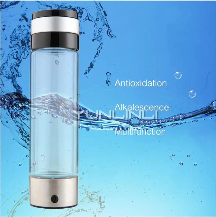 Idrogeno ricca tazza di acqua debolmente alcalino multi-funzionale di idrogeno-ricco di generatore di acqua bottiglia
