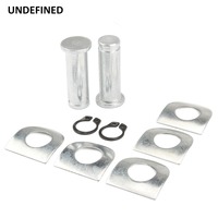 9pcs Foot Pegs Mount Kit Pins Motorcycle Footrest Pedal Pads Bolt For Harley Touring Softail Dyna Sportster V Rod Night Rod FLHX