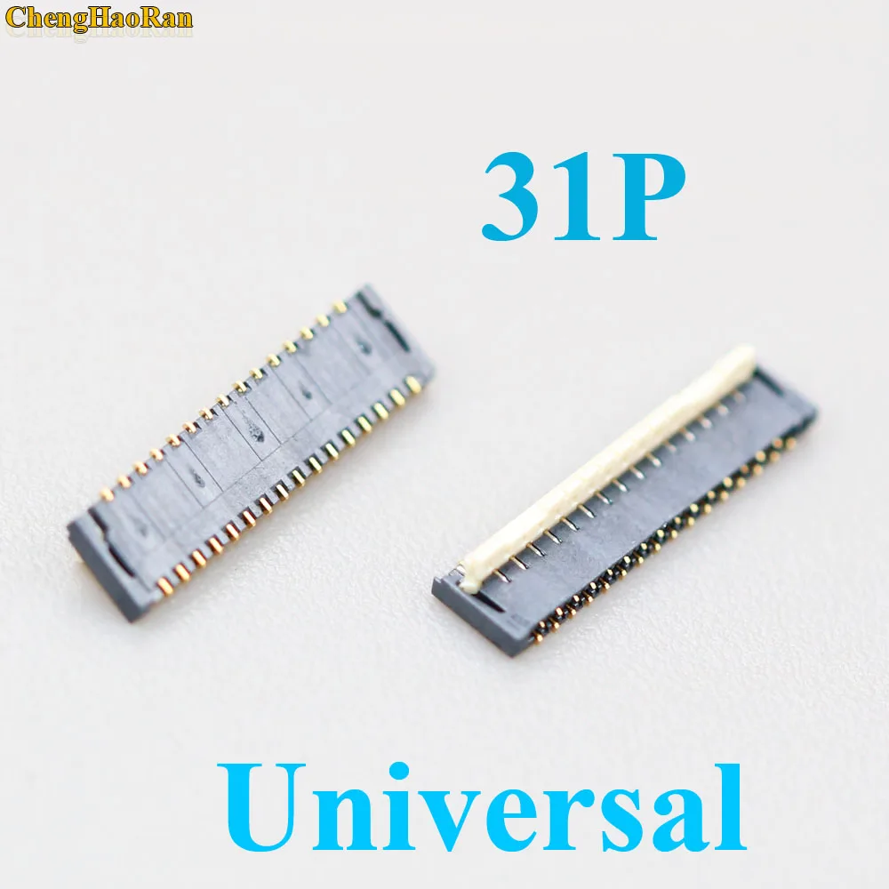 31PIN LCD Display Touch FPC Connector Port Plug on Mainboard for HTC Huawei Lenovo ZTE Jiayu Zopo THL Oppo replacement 31P