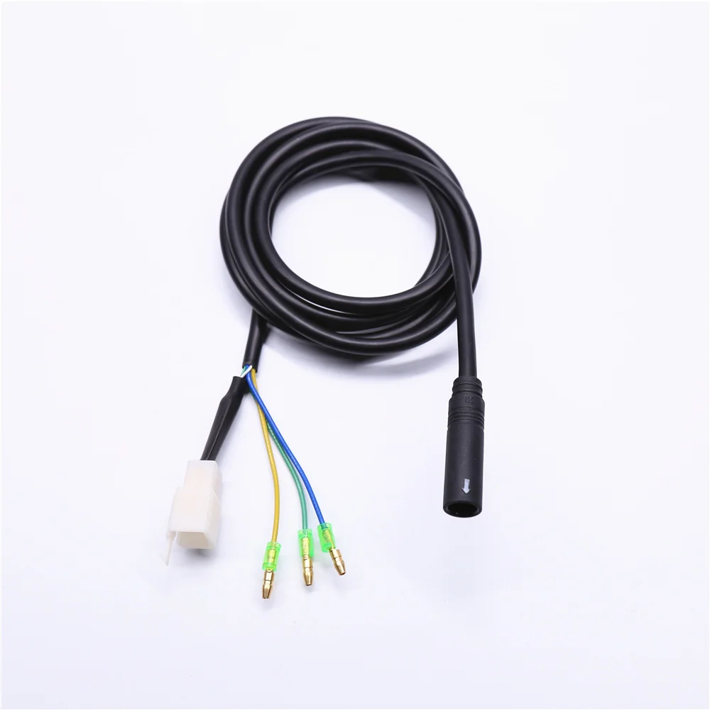 Motor Cable Motor Wire Motor Connector for and hub conversion kit wheel 80cm 180cm 9pins Bafang Fat hub mtor cable