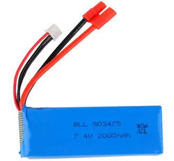 Syma 7.4V 2000mah Lipoly battery Spare part for X8 X8A X8C / X8C-1 X8G X8W RC Quadcopter RC Drone helicopter
