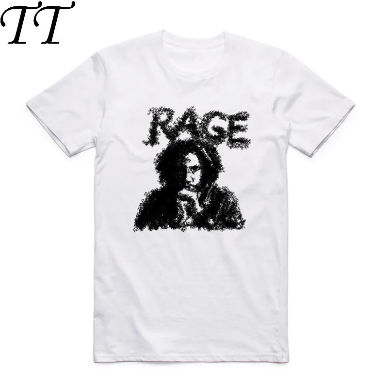 2019 Summer Fashion Men Print Rage Against The Machine T Shirt O Neck Short Sleeves Che Guevara Rap Metal T-shirt