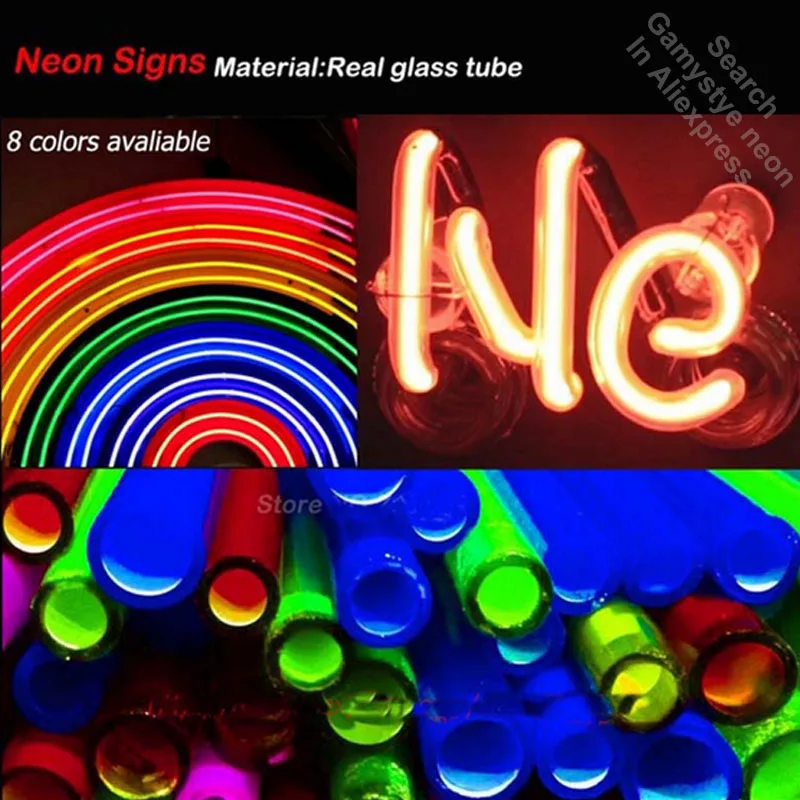 Imagem -02 - Neon Sign For Order Beba Aqui com Arrow Neon Light Sign Decoração de Parede Windower Store Display Beer Express