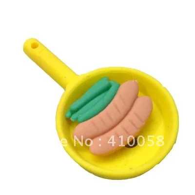 2017 New Style Cooking Equipment Eraser Pan Eraser Kawaii Mini eraser