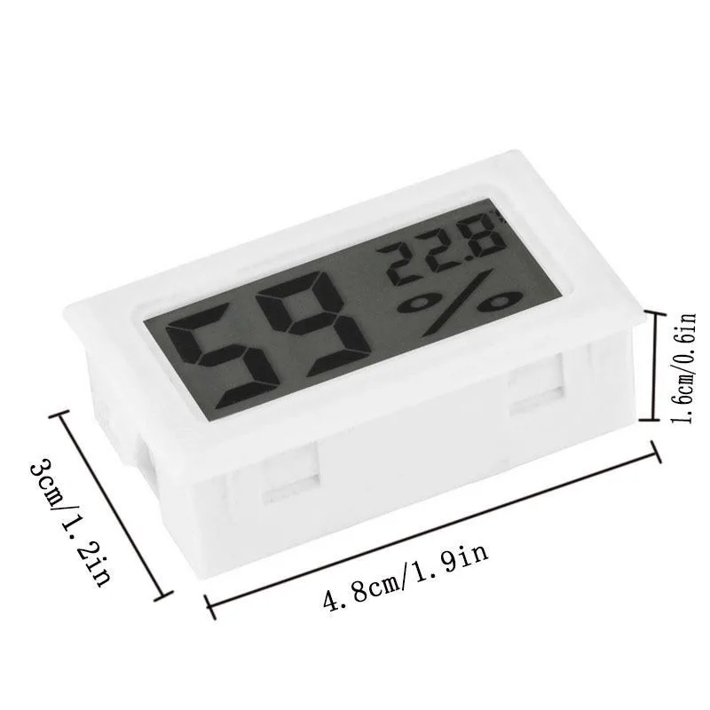 Digital LCD Auto Car Pet Thermometer Temperature Humidity Meter Sensor Instruments Hygrometer Pyrometer Thermostat Thermograph