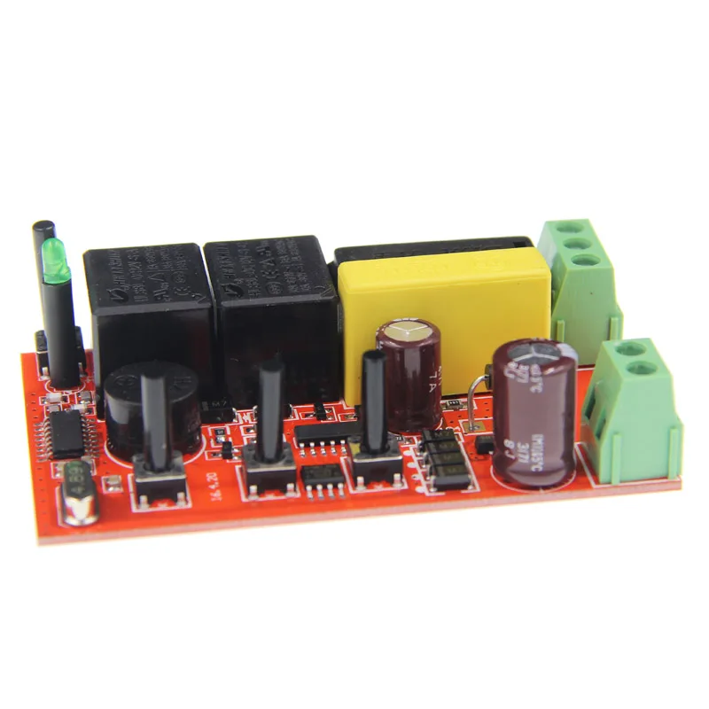 AC 220V Wireless Remote Control Switch Motor Inversion Forward Reverse Stop Shutters Gate Projection Screen Electric