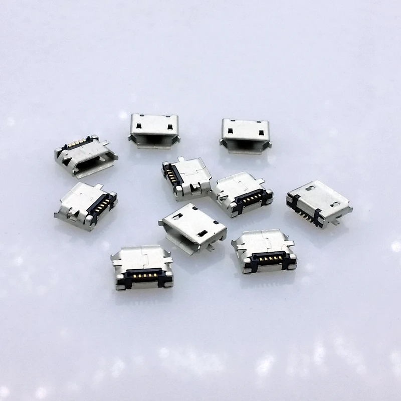 SMD 5P Micro USB socket 10pcs/lot