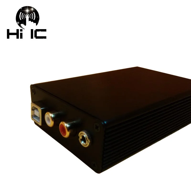Цифровой аудио декодер HiFi TDA1305T, USB DAC вход USB OTG выход RCA/3,5 мм, усилитель, внешняя звуковая карта компьютера