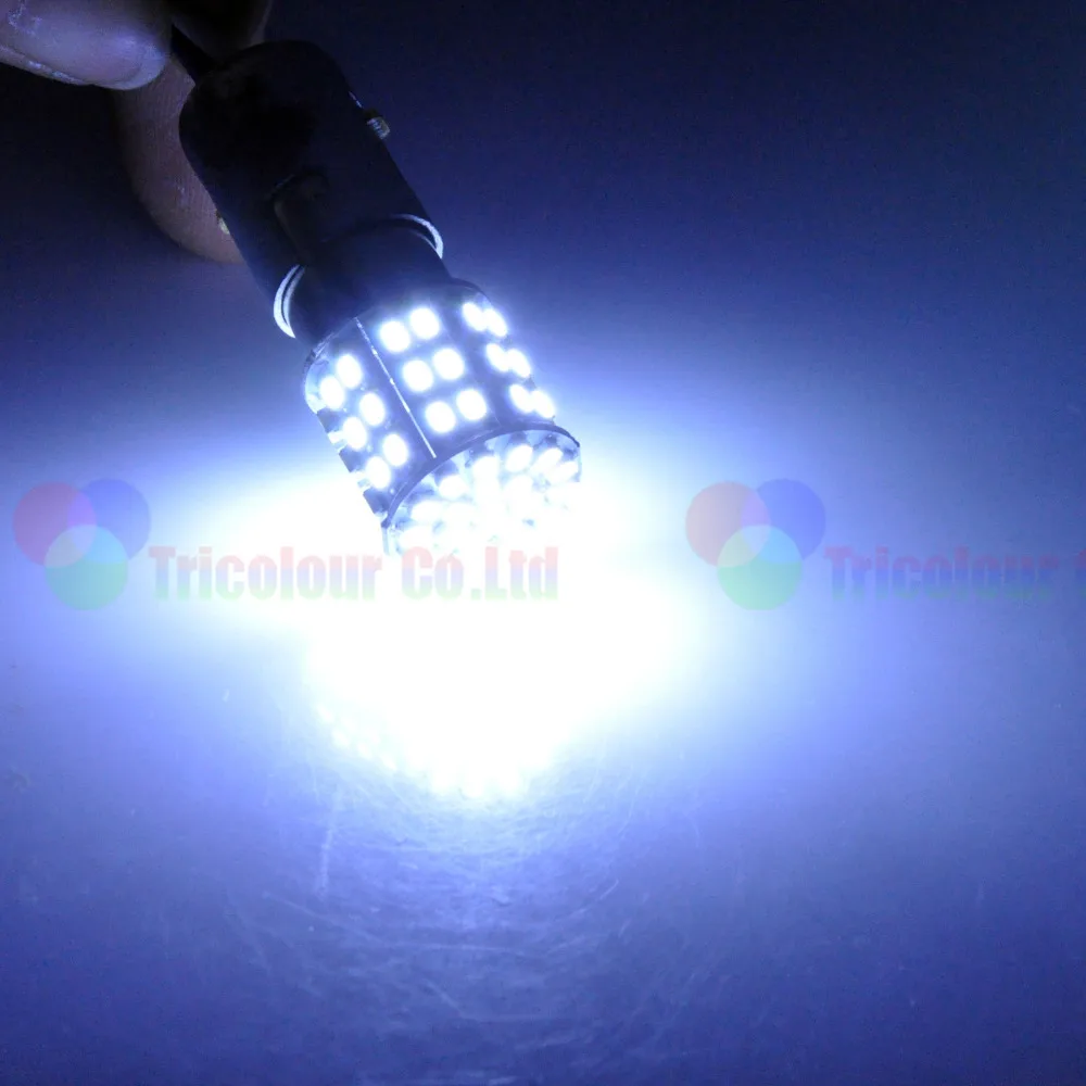 AutoEC car led ba15s p21W 64 smd 1206 led Car auto Rear light bulb lamp WHITE Free shipping 50pcs/lot #LF60