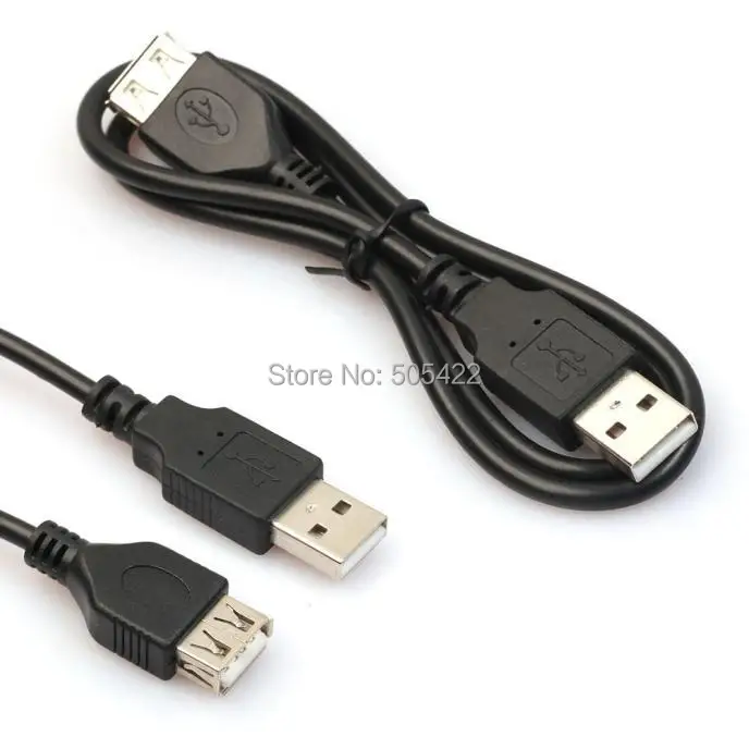 30PCS Extender Extender Cable USB Male To Female 60cm Data M/F Adapter Cable For Printer Scanners Digital Camera