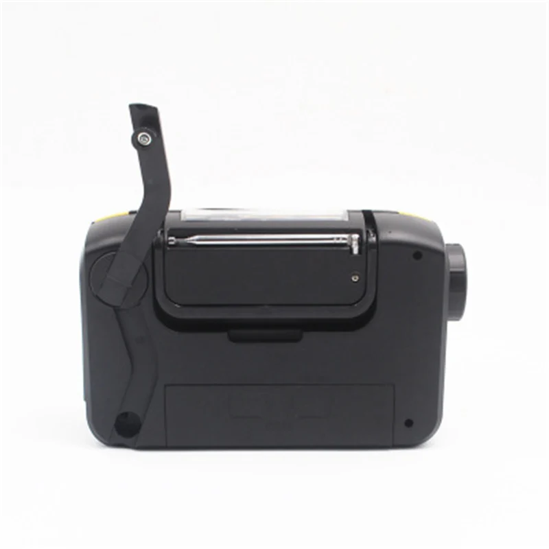 Emergency Power Flashlight Hand Crank Dynamo Outdoor Solar MuiltiFunction AM/FM Radio Mobile With Phone Bank Torch For Camping