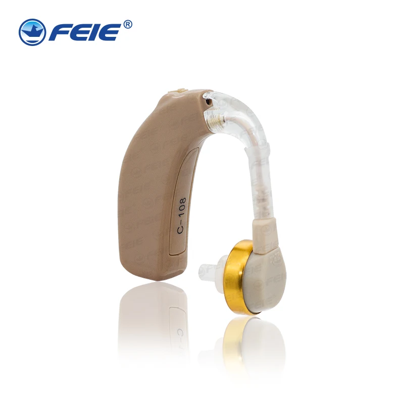 USB Rechargeable BTE Hearing Aid C-108 Innovative Item Volume Amplifeir Deaf Ear Medical Equipment Fast Shinpping