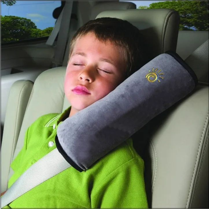 Children Car Seat Cover Baby Head Car Safety Cushion Protection Covers Shoulder Child Seat Backing Headrest
