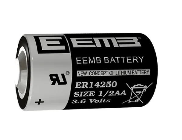 

Free shipping 12pcs/lot Brand New EEMB ER14250 1 / 2AA 3.6V1200mAh lithium batteries PLC battery ETC battery