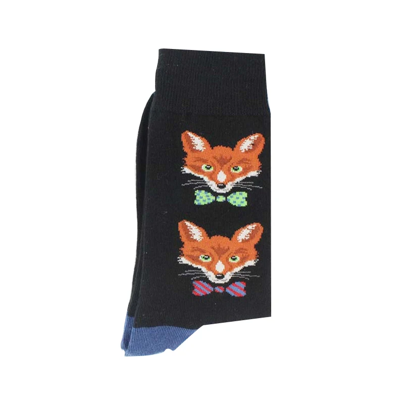 ARMKIN Hip Hop Cool Animal Food happy Funny Socks Men Harajuku Skateboard Crew sock uomo Vintage Large High sock per natale