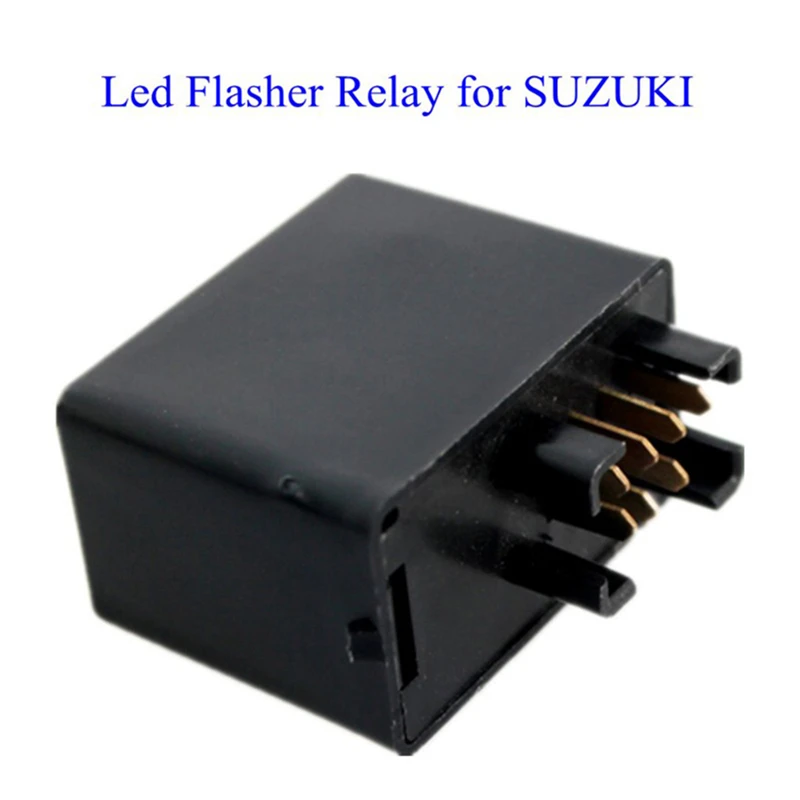 12V 7 Pin Turn Signal Led Flasher Relay For SUZUKI GSXR GSF GSX Hayabusa